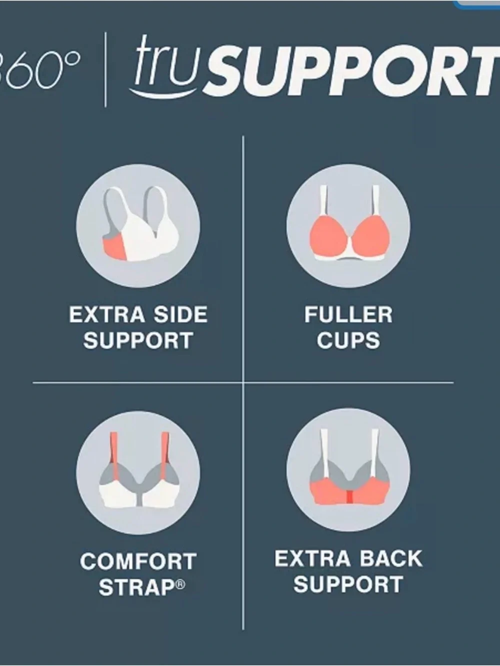 Playtex 18 Hour Smoothing Wireless Bra with Cool Comfort